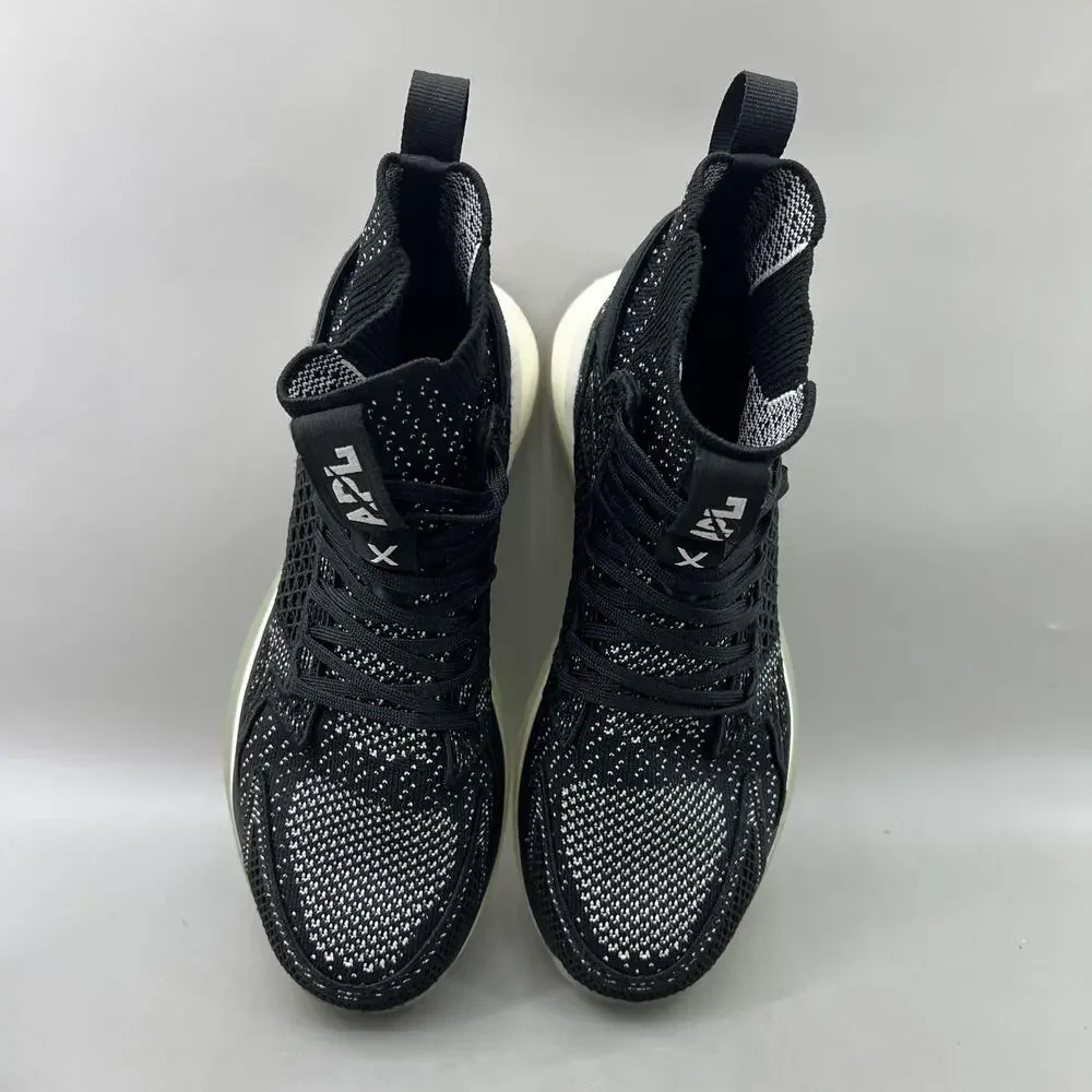 APL Concept X Basketball Shoes Women Size 7 Black White High Top Comfort Sneaker